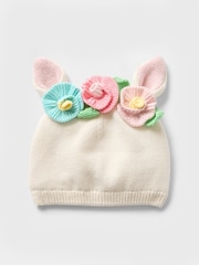 beis - Gorro de animal de punto de algodón de Gap (recién nacido-24 meses) - Imagen 1 de 1