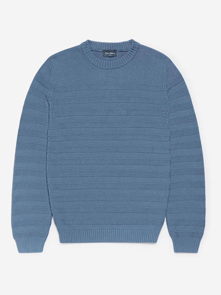 Oliver Sweeney 100% Cotton Crew Neck Jumper - Image 4 of 4