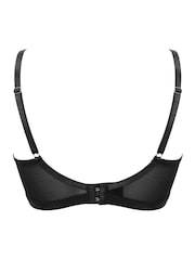 Pour Moi Black Geo Sculpt Non Padded Underwired Bras - Image 4 of 4