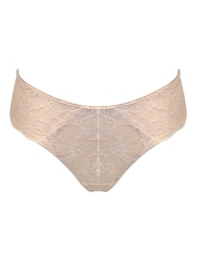 Pour Moi Cream Brief Atelier Lace High Waist Deep Briefs - Image 3 of 4