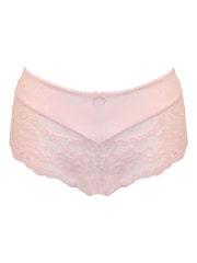 Розовый - Трусы с V-образным вырезом Pour Moi Fleur Cheeky - Image 2 of 3