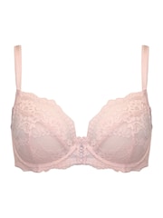 Pour Moi Pink Non Padded Underwired Balconette Bra - Image 3 of 4