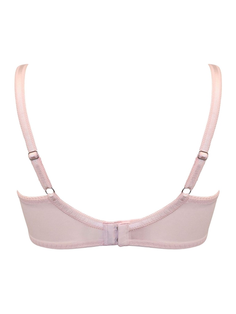 Pour Moi Pink Non Padded Underwired Balconette Bra - Image 4 of 4