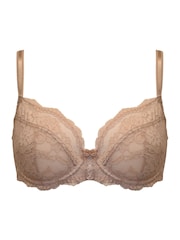 Pour Moi Natural Non Padded Underwired Fleur Balconette Bra - Image 3 of 4