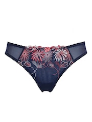 Pour Moi Blue Knickers St Tropez Bikini Briefs - Image 3 of 4