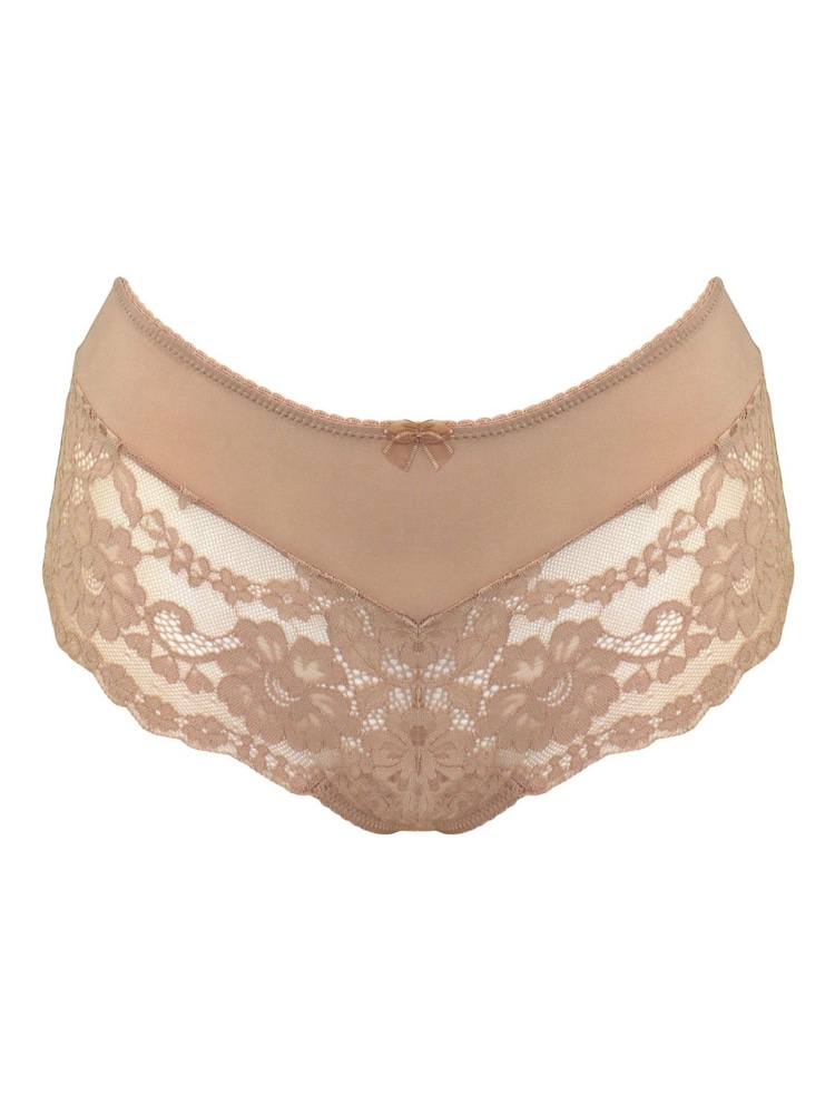 Natuurlijk - Pour Moi Fleur Cheeky V-Shaped Briefs - Image 3 of 4