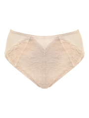 Crema - Braguitas de talle alto de encaje Atelier de Pour Moi - Imagen 3 de 4