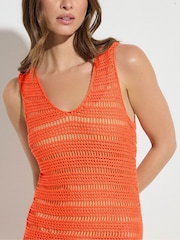 Vestido em ponto escada Star by Julien MacDonald - Imagem 3 de 5