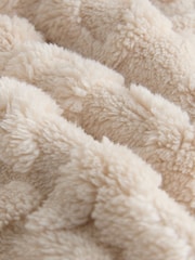Ecru White Animal Jacquard Fleece All-In-One (1.5-16yrs) - Image 3 of 4