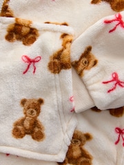 Bär, Ecru - Fleece-Einteiler (1.5–16 J.) - Bild 8 von 8