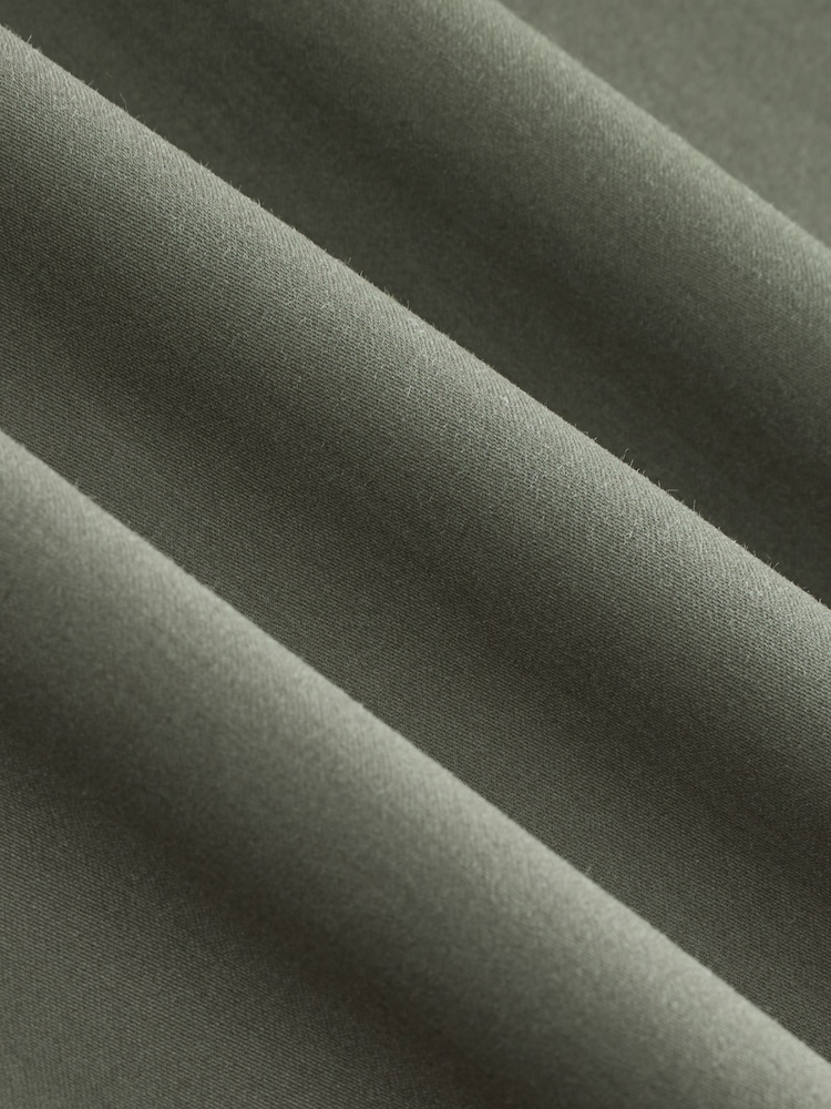 Green Sateen Long Sleeve Party Shirt with cufflinks - Image 8 of 8 Green Sateen Long Sleeve Party Shirt with cufflinks - Image 8 of 8