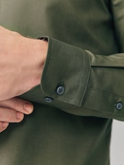 Verde/ Blackwatch de cuadros - Conjunto camisa de vestir y corbata - Imagen 5 de 8