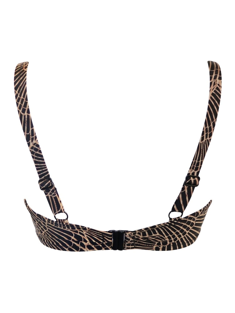 Negro/dorado - Top de bikini Samoa de Pour Moi - Imagen 4 de 4