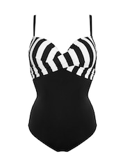 Pour Moi Black Free Spirit Swimsuit - Image 3 of 4