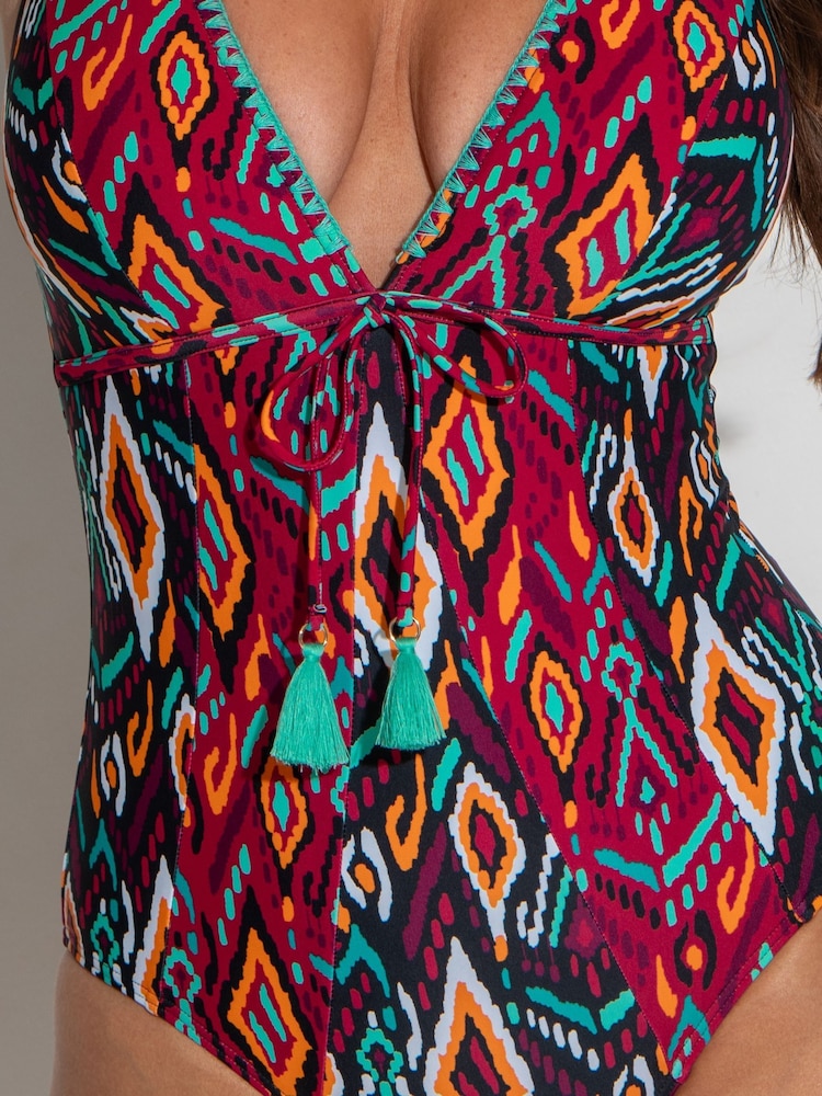 Pour Moi Costa Rica Non Wired Tummy Control Swimsuit - Image 4 of 6