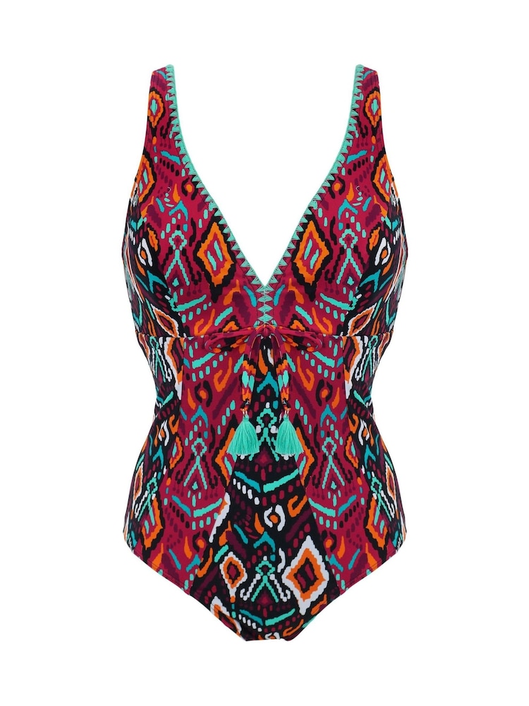 Pour Moi Costa Rica Non Wired Tummy Control Swimsuit - Image 5 of 6