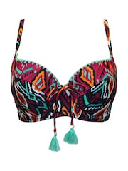 Pour Moi Multi Non Padded Costa Rica Bikini Top - Image 3 of 4