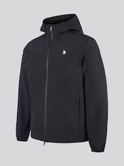Preto - U.S. Polo Assn. Jacketleve para chuva masculina - Imagem 7 de 9