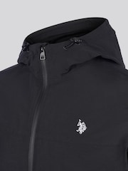 Preto - U.S. Polo Assn. Jacketleve para chuva masculina - Imagem 9 de 9