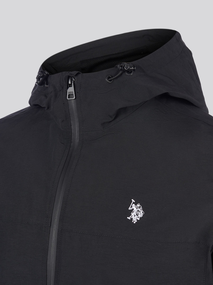 Preto - U.S. Polo Assn. Jacketleve para chuva masculina - Imagem 9 de 9