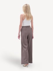 Remain Wide Suiting Brown Trousers - Image 2 of 6