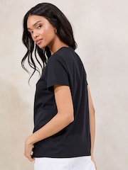 Black Boyfriend Wear it with Love 100% Cotton T-Shirt - Image 4 of 4