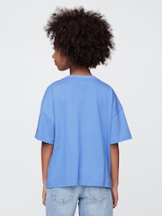 Gap Blue Minnie Mouse Disney Oversized Graphic T-Shirt (4-13yrs) - Image 2 of 4