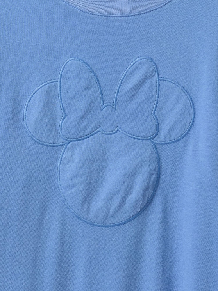 Gap Blue Minnie Mouse Disney Oversized Graphic T-Shirt (4-13yrs) - Image 4 of 4