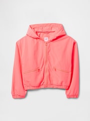Gap Pink Nylon Windbreaker Jacket (4-13yrs) - Image 5 of 5
