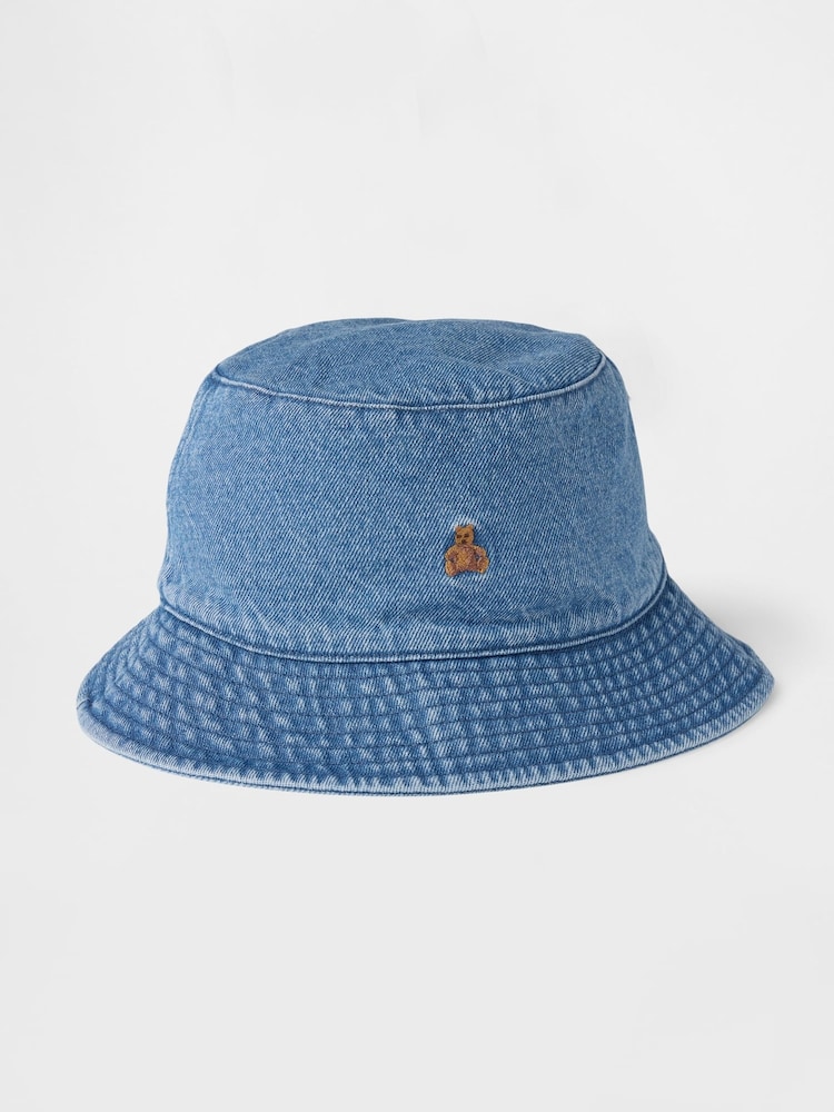 Gap Blue Denim Bucket Hat (Newborn-3yrs) - Image 1 of 1