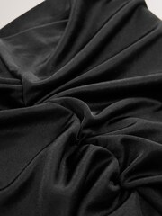 Black Satin Halter Neck Top - Image 7 of 8