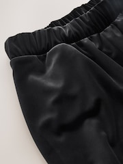 Black Velvet Wide Leg Trousers - Image 7 of 8