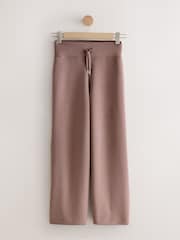 Mocha Brown Active Modal Supersoft Wide Leg Trousers - Image 1 of 4