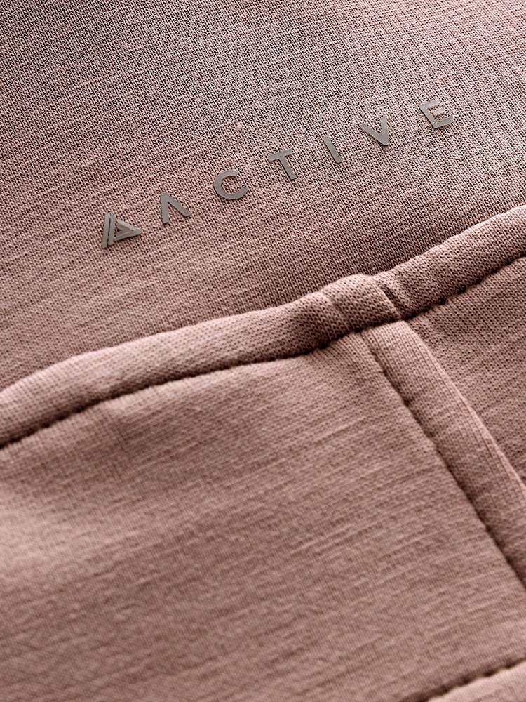 Mocha Brown Active Modal Supersoft Wide Leg Trousers - Image 4 of 4