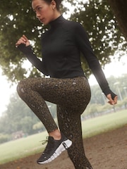 Estampado animal caqui - Outdoor Fleece Lined Warm Handle Leggings - Imagen 1 de 9