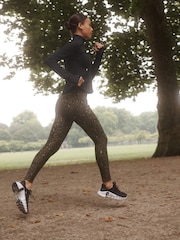 Estampado animal caqui - Outdoor Fleece Lined Warm Handle Leggings - Imagen 4 de 9