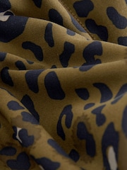 Estampado animal caqui - Outdoor Fleece Lined Warm Handle Leggings - Imagen 9 de 9