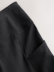 Negro - Fleece Lined Sports Leggings - Imagen 9 de 10