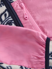 Paisley Print Zip Through Sports Fleece - Image 7 of 8