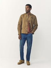 Blue Regular Tapered Fit Lightweight Motion Flex Denim Jeans - Image 3 of 10