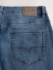 Blue Regular Tapered Fit Lightweight Motion Flex Denim Jeans - Image 8 of 10
