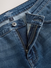 Blue Regular Tapered Fit Lightweight Motion Flex Denim Jeans - Image 9 of 10