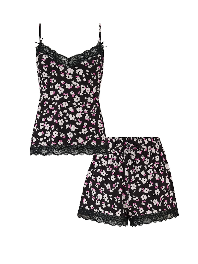 Pour Moi Sofa Loves Lace Jersey Cami and Short Pyjamas Set - Imagen 4 de 4