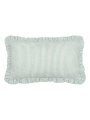 Furn Orange Les Fruites Embroidered Ruffle Cushion - Image 4 of 5