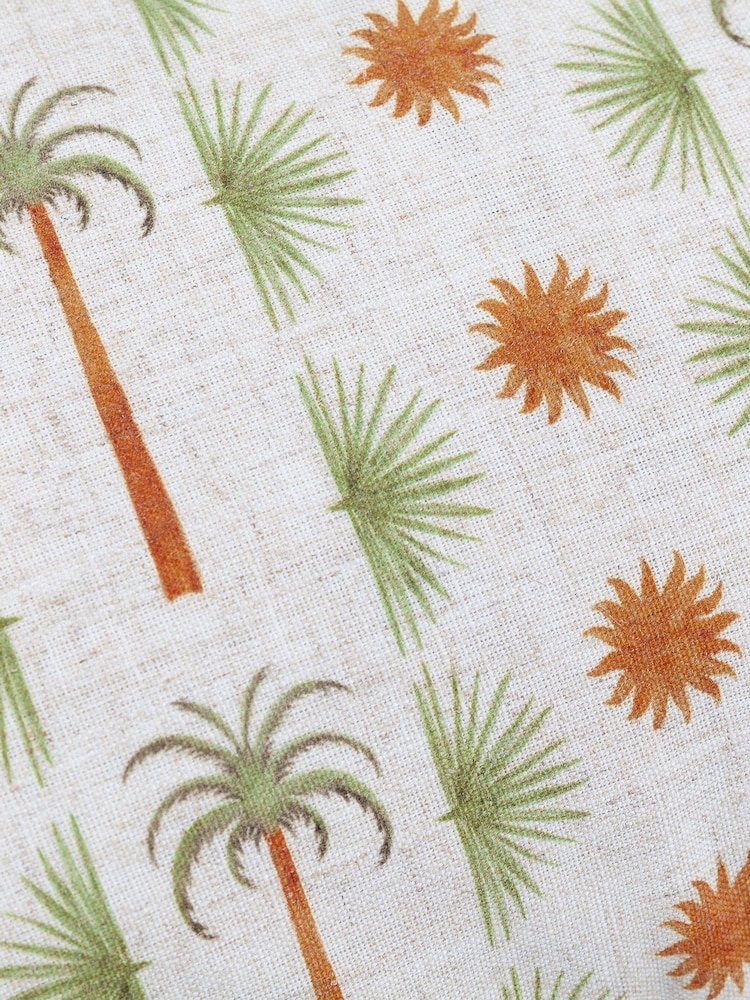 Furn Multicolour Tropicala Palm Printed Cushion - Image 6 of 6
