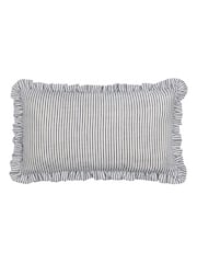 Furn Strawberries Les Fruites Embroidered Ruffle Cushion - Image 4 of 6