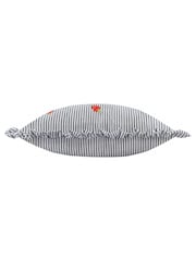 Furn Strawberries Les Fruites Embroidered Ruffle Cushion - Image 5 of 6
