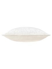 HÖEM Milk Malans Piped Velvet Cushion - Image 5 of 6