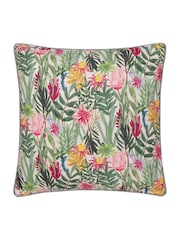 Wylder Nature Multicolour Country Wilds Blossom Printed Cushion - Image 1 of 4