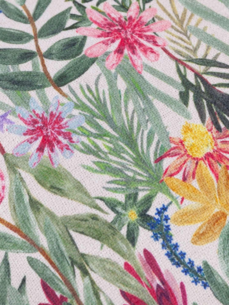 Wylder Nature Multicolour Country Wilds Blossom Printed Cushion - Image 4 of 4